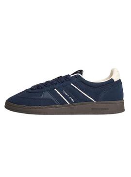 Scarpe Tommy Jeans The Greenwich blu scuro per donna