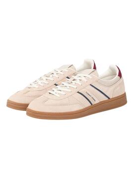 Scarpe Tommy Jeans The Greenwich beige per uomo