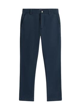 Pantaloni Tommy Jeans Scanton chino blu per uomo.