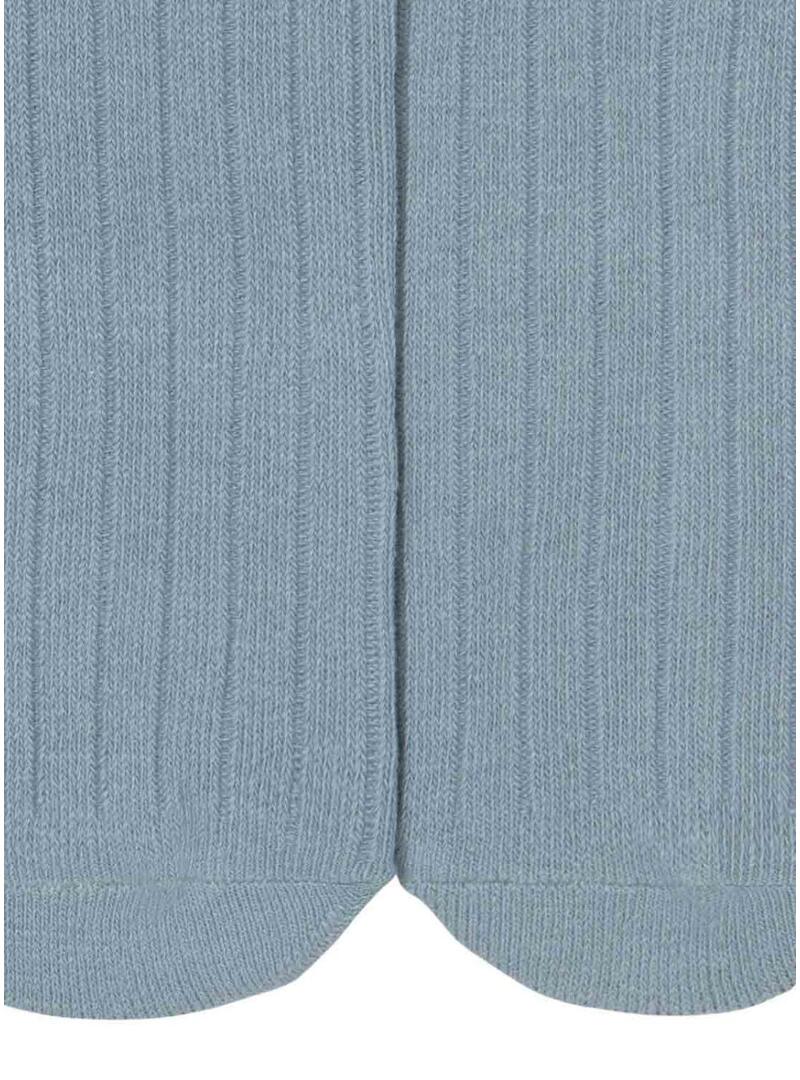 Calza a coste a coste a coste blu per bambini