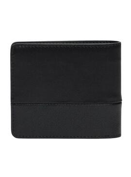 Portafoglio Tommy Jeans Heritage nero per uomo