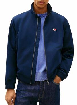 Giacca Tommy Jeans Bomber blu scuro da uomo