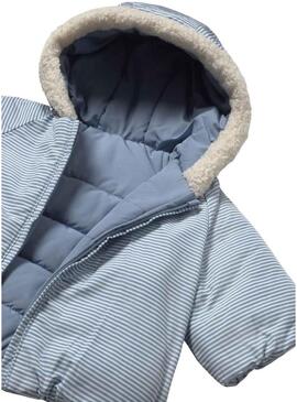 Giaccone reversibile Mayoral Bell blu per bambini.