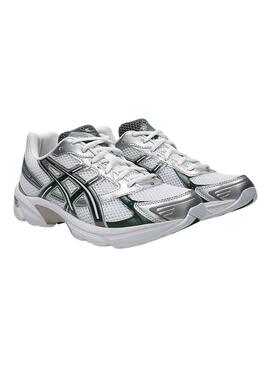 Scarpe Asics Gel 1130 argento e verde per donna