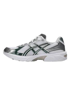 Scarpe Asics Gel 1130 argento e verde per donna