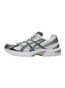 Scarpe Asics Gel 1130 argento e verde per donna