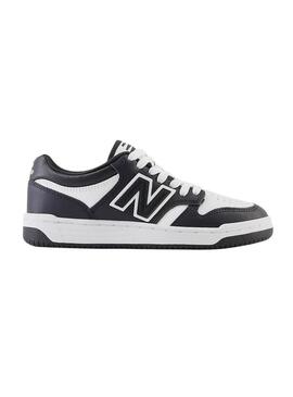 Scarpe New Balance 480 nere e bianche per bambino e bambina.