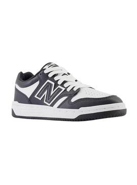 Scarpe New Balance 480 nere e bianche per bambino e bambina.