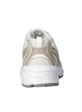 Sneakers New Balance GR530 beige per bambina