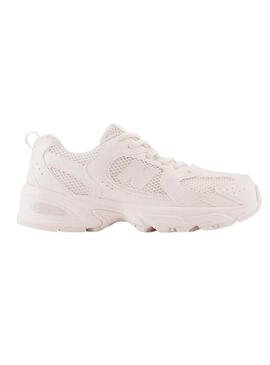Sneakers New Balance GR530 bianche per ragazze
