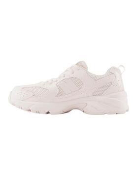 Sneakers New Balance GR530 bianche per ragazze