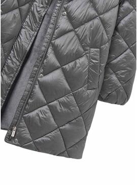 Giaccone Mayoral grigio carbone per ragazza