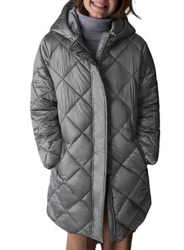 Giaccone Mayoral grigio carbone per ragazza