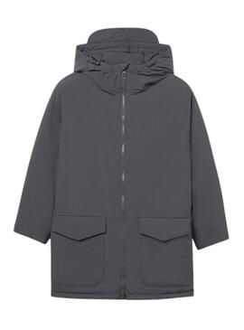 Parka Mayoral Ombra grigia per bambino
