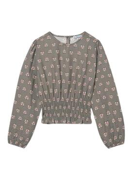 Blusa Mayoral grigia per bambina