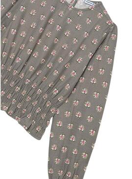 Blusa Mayoral grigia per bambina