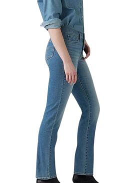 Pantaloni in denim Levis 311 Shaping dritti da donna