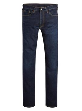Pantaloni in denim Levis 505 Regular Nail Loop Knot blu scuro da uomo