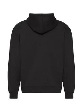 Felpa con cappuccio Calvin Klein Graphic Hoodie nera per uomo