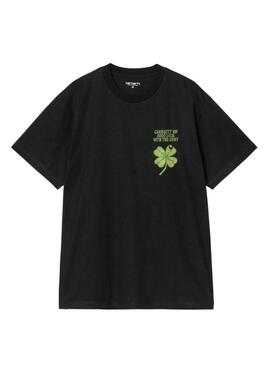 Maglietta Carhartt Clover nera per uomo