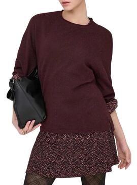 Maglia Amalio granata solo fedele per donna