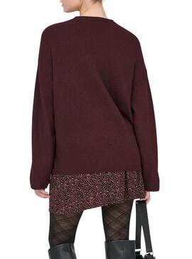 Maglia Amalio granata solo fedele per donna