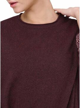 Maglia Amalio granata solo fedele per donna