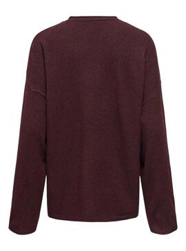 Maglia Amalio granata solo fedele per donna