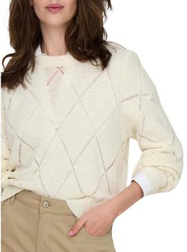 Maglione Geenas beige Only per donna
