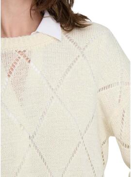 Maglione Geenas beige Only per donna
