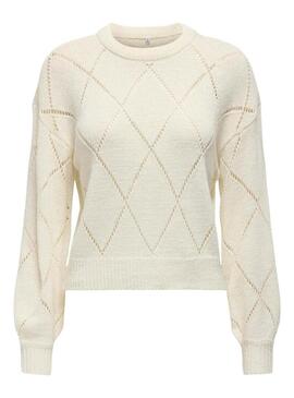 Maglione Geenas beige Only per donna