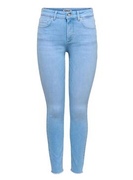 Pantaloni in jeans Only Blush Light Denim per donna