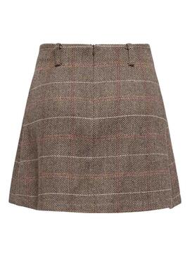 Gonna Only Ricca marrone per donna