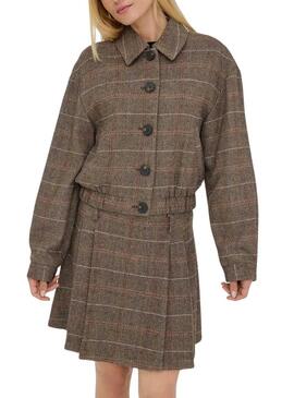 Gonna Only Ricca marrone per donna