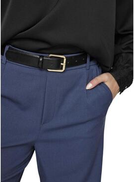 Pantaloni Vila Vivarone blu per donna