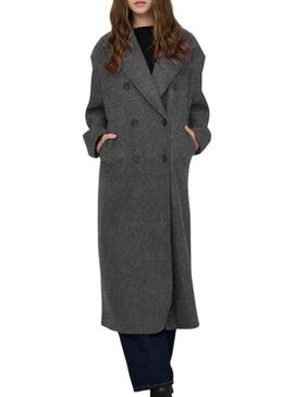 Cappotto Only Blake grigio per donna