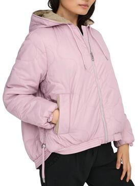 Giacca Only Miki rosa per donna.