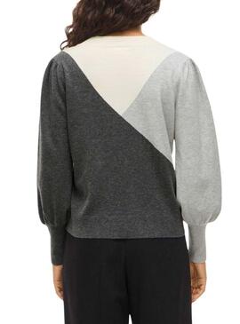 Maglia grigia Vila Kerry per donna