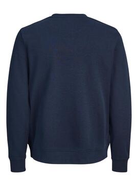 Felpa Jack and Jones Devin blu scuro per uomo