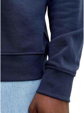 Felpa Jack and Jones Devin blu scuro per uomo