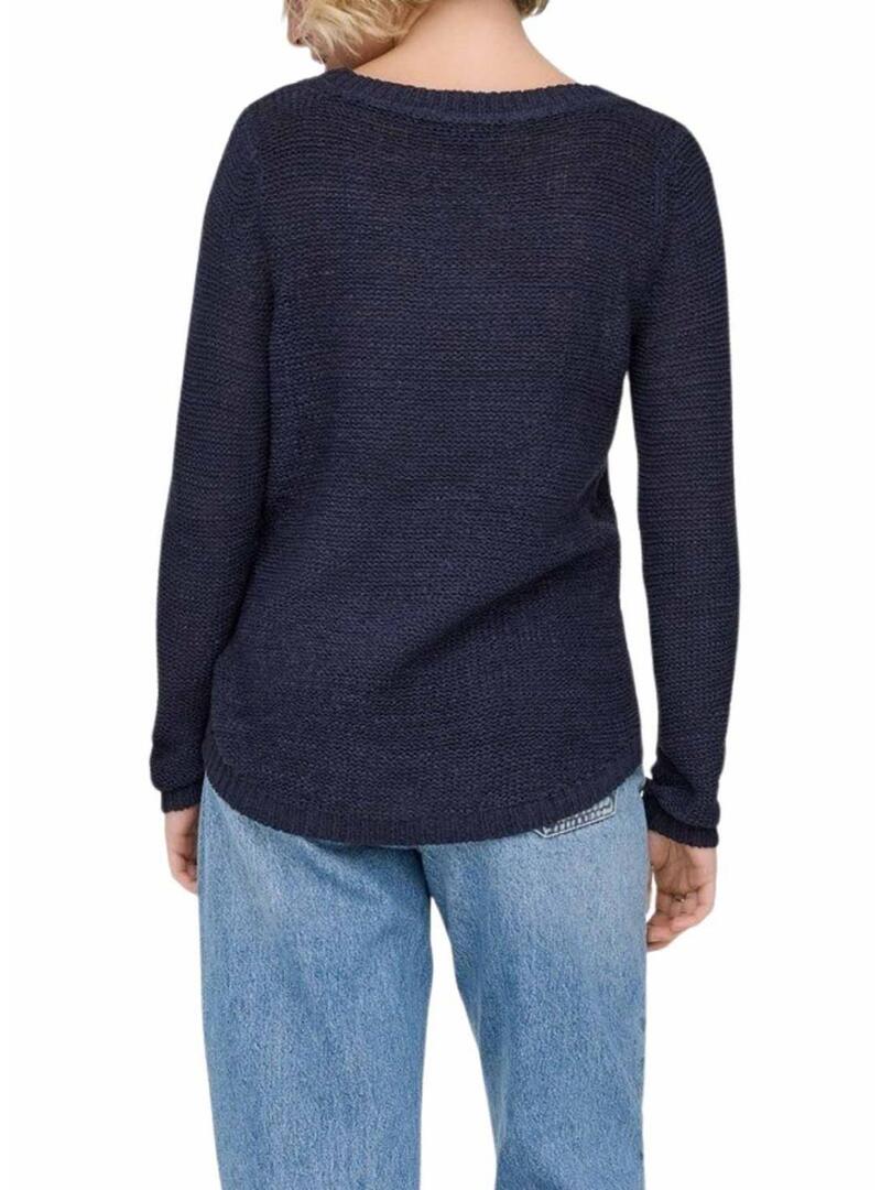 Maglia Only Geena blu marino per donna