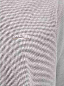 Maglietta Jack and Jones Blualves grigia per uomo