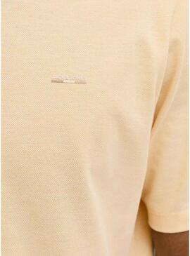 Maglietta Jack and Jones Blualves gialla per uomo