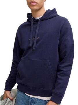 Felpa Jack and Jones Norrebo blu navy per uomo