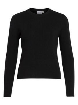 Maglia nera Vila Vicomfy per donna
