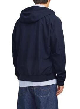 Giacca Jack and Jones Perfect bomber blu navy per uomo.
