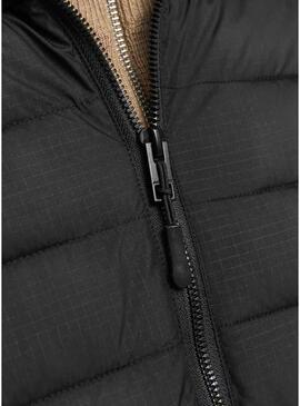 Giacca Jack and Jones Estate Hybrid nera per uomo.