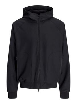 Giacca Jack and Jones Perfect bomber nera per uomo