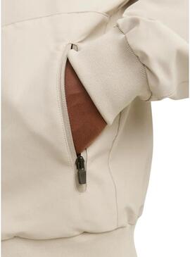 Giubbotto Jack and Jones Perfect bomber beige per uomo.
