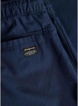 Pantaloni Jack and Jones Kane blu scuro per uomo